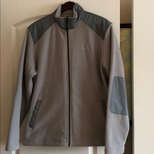 Calvin Klein tech fleece men’s large zip front